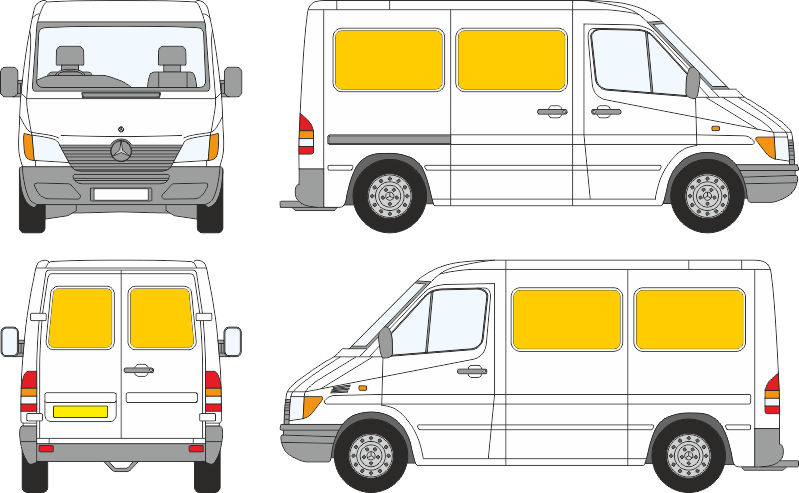 MERCEDES-SPRINTER-1996-2006-L1H1-H2