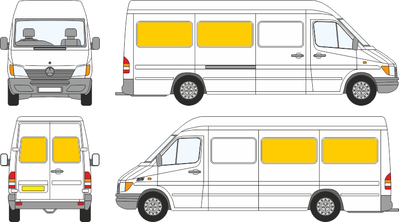 MERCEDES-SPRINTER-1996-2006-L3H2