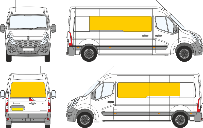 RENAULT-MASTER-2010-2024-L3H2-H3