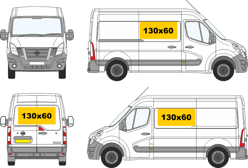 NISSAN-NV400-2012-2024-L2H2-H3
